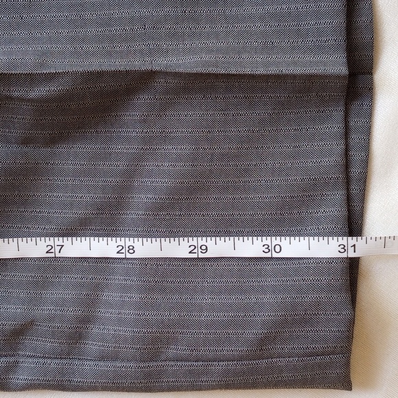 100% Wool Bowery Slim Straight Leg Pants 33R Gray Pinstripe 088009 - Picture 7 of 9